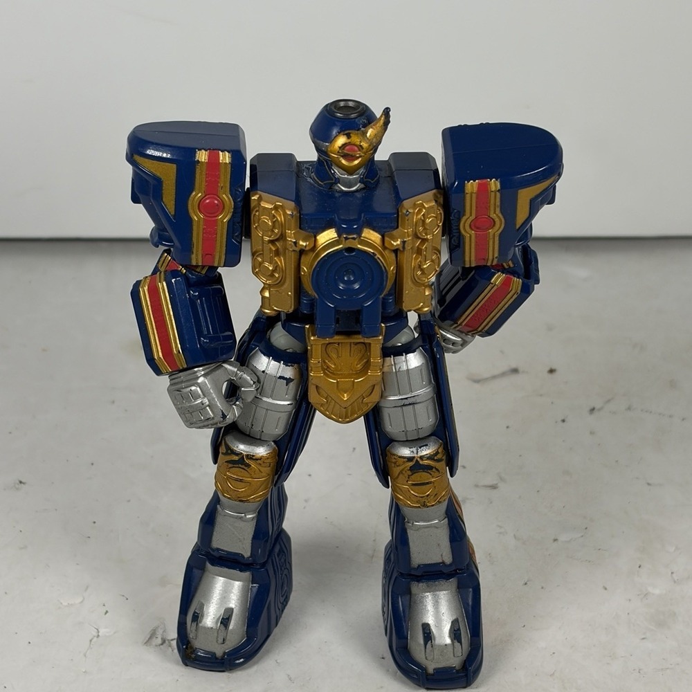 Power Rangers Mystic Force Solar Streak 6" Megazord 2006 Incomplete